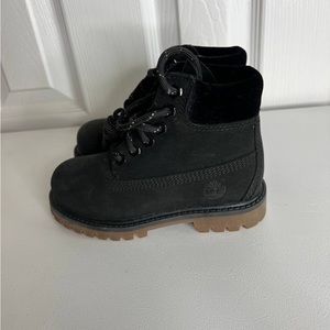 Timberland Toddler Boots size 9.5 toddler black